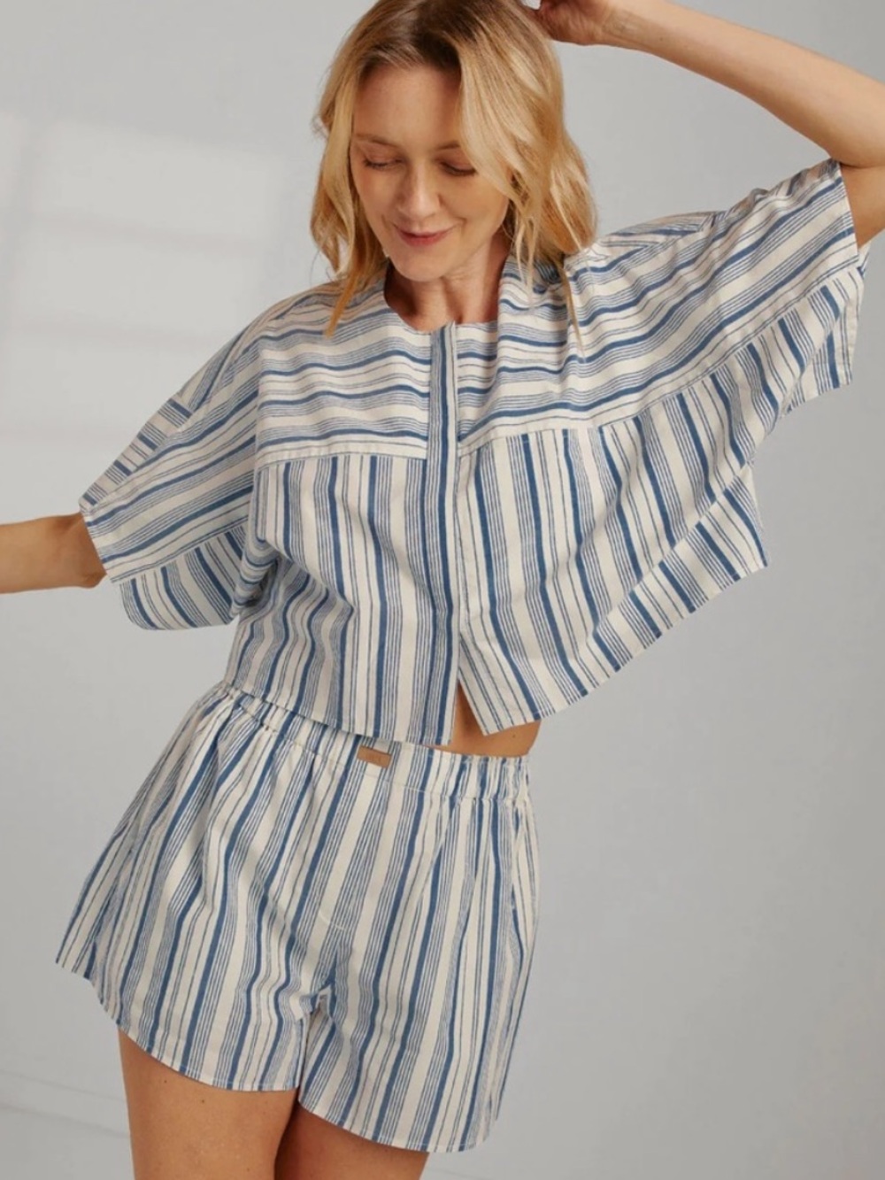 Lunya Airy Cotton Dolman Short Set *Top Only*